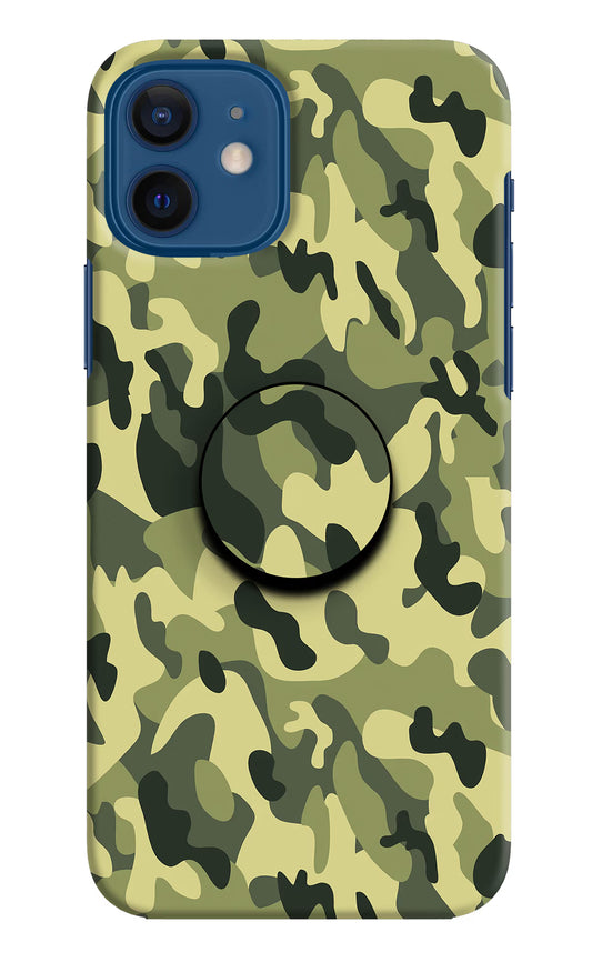 Camouflage iPhone 12 Pop Case by Casekaro