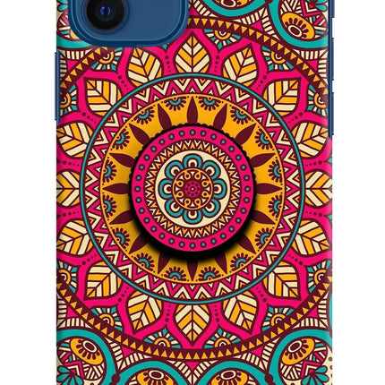 Mandala iPhone 12 Pop Case by Casekaro