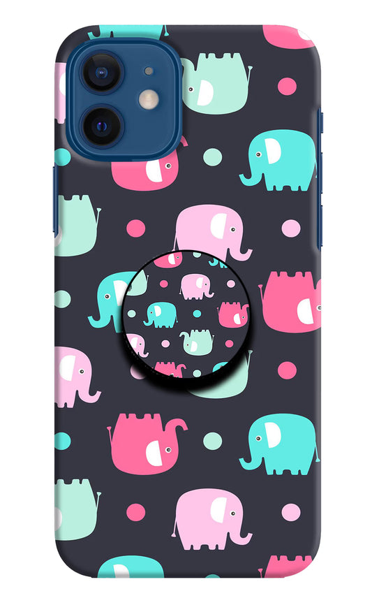Baby Elephants iPhone 12 Pop Case by Casekaro