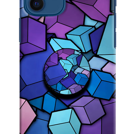 Cubic Abstract iPhone 12 Pop Case by Casekaro