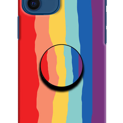 Rainbow iPhone 12 Pop Case by Casekaro