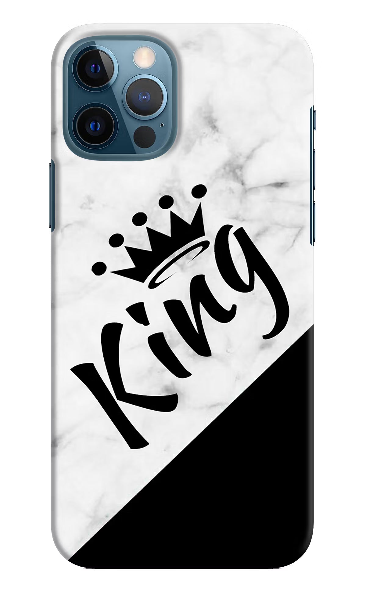 King iPhone 12 Pro Hard Case Back Cover by Casekaro