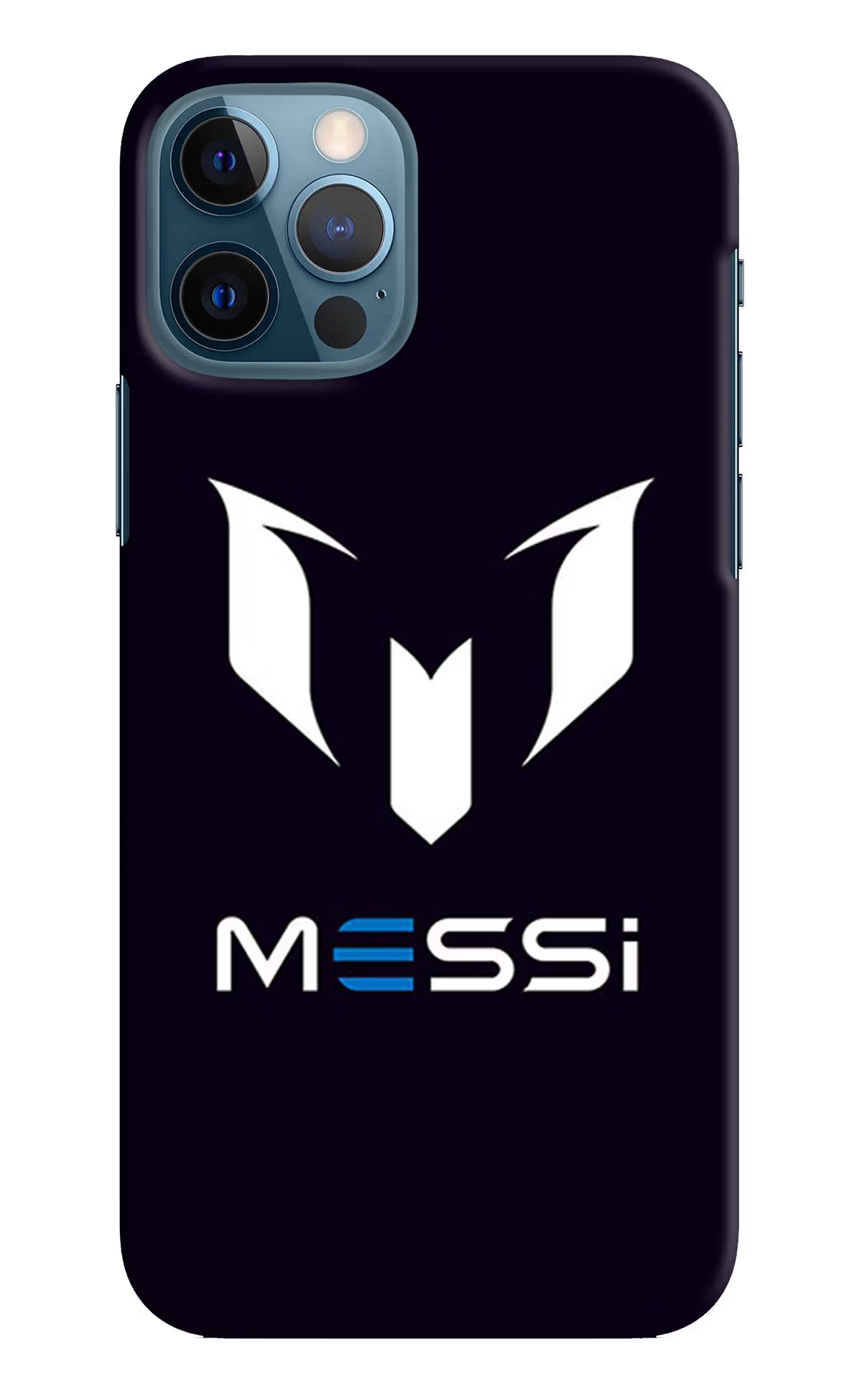 Messi Logo iPhone 12 Pro Hard Case Back Cover by Casekaro