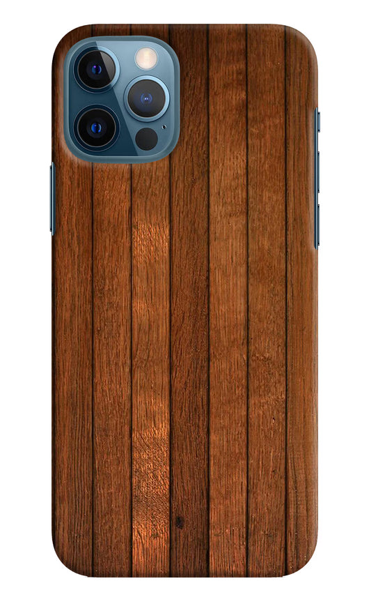 Wooden Artwork Bands iPhone 12 Pro Hard Case Back Cover by Casekaro