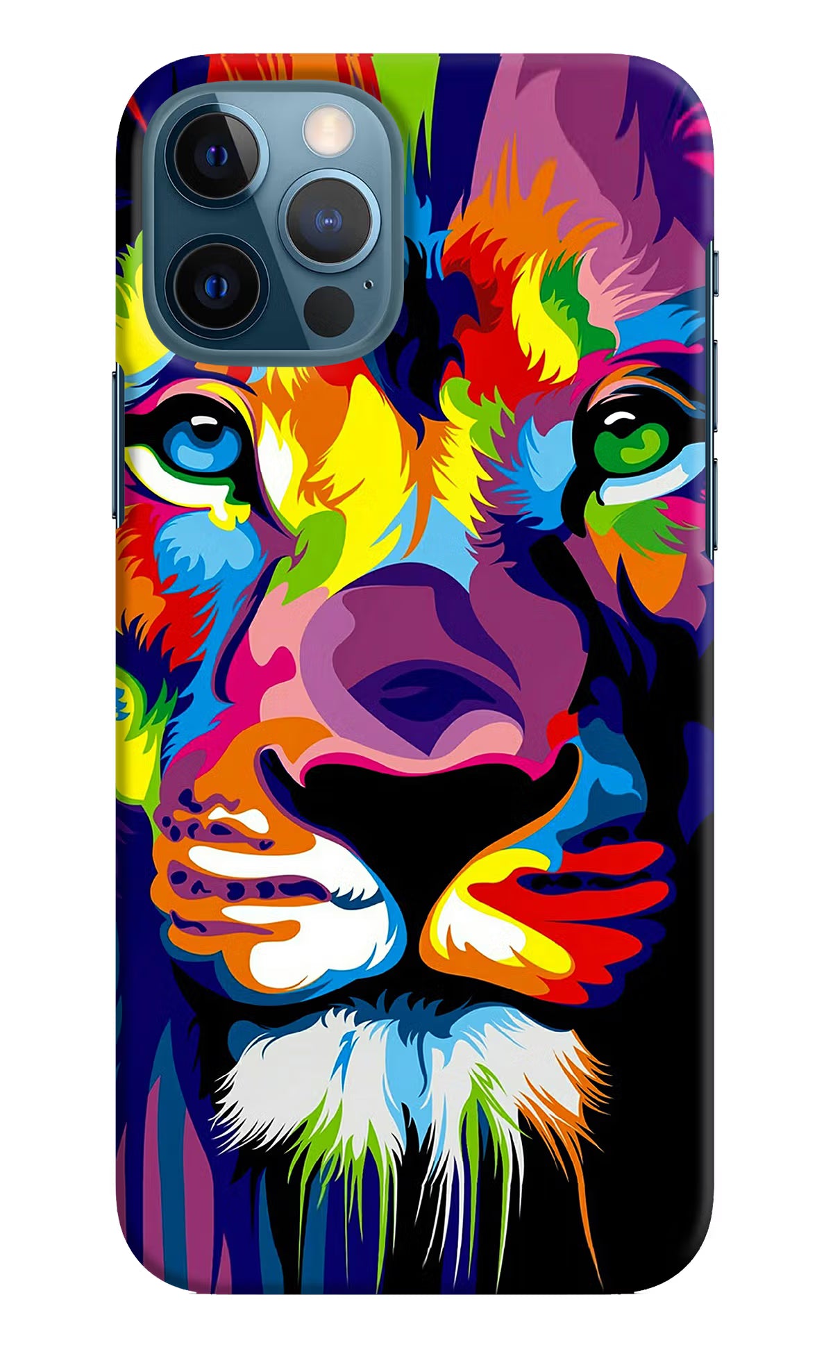 Lion iPhone 12 Pro Hard Case Back Cover by Casekaro