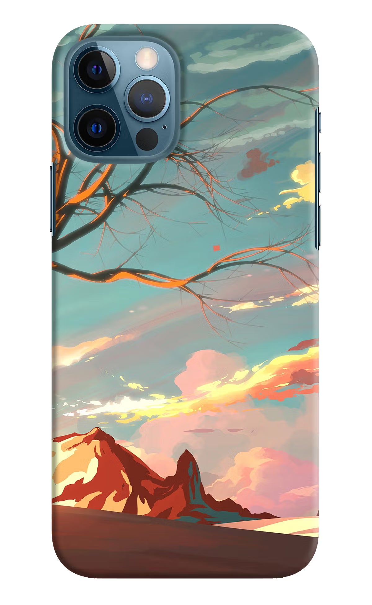 Scenery iPhone 12 Pro Hard Case Back Cover by Casekaro