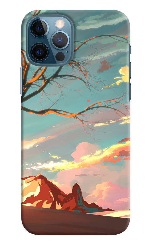 Scenery iPhone 12 Pro Hard Case Back Cover by Casekaro