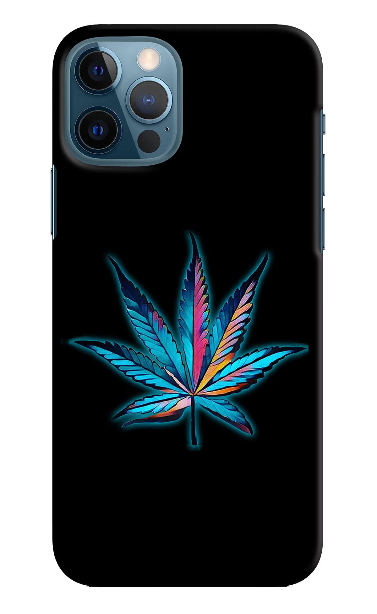 Weed iPhone 12 Pro Hard Case Back Cover by Casekaro