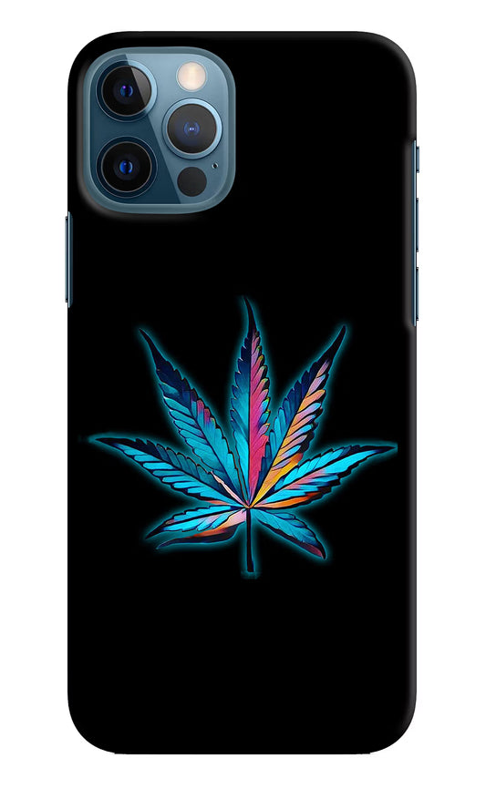 Weed iPhone 12 Pro Hard Case Back Cover by Casekaro