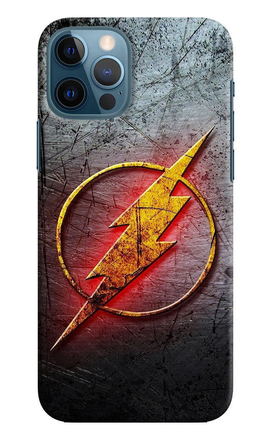 Flash iPhone 12 Pro Hard Case Back Cover by Casekaro