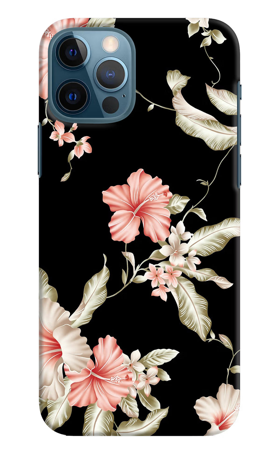 Flowers iPhone 12 Pro Back Cover, Hard case
