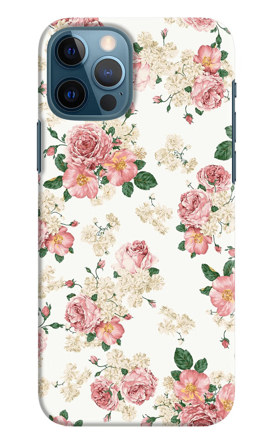 Flowers iPhone 12 Pro Back Cover, Hard case