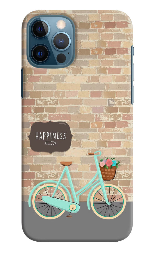 Happiness Artwork iPhone 12 Pro Hard Case Back Cover by Casekaro