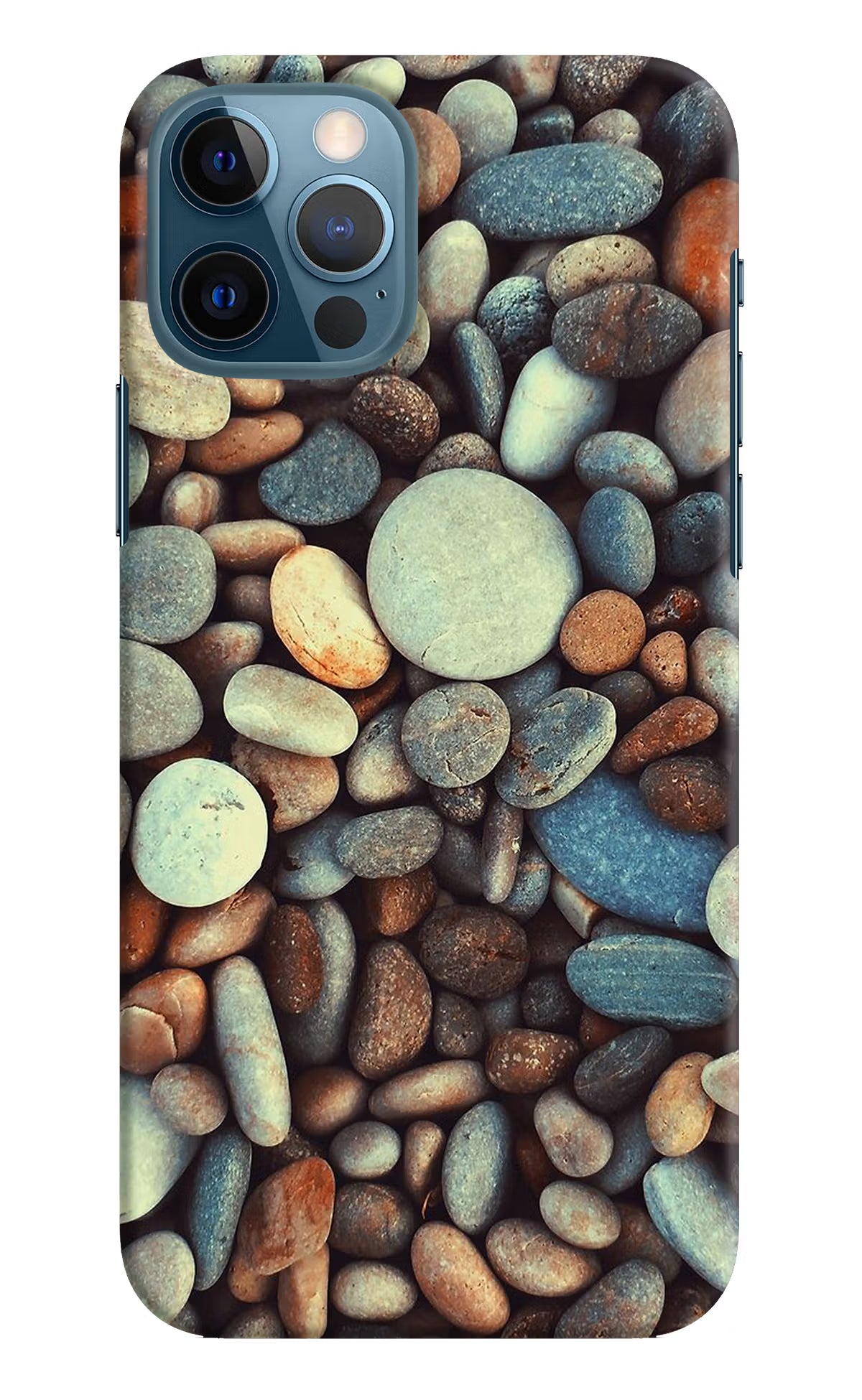 Pebble iPhone 12 Pro Hard Case Back Cover by Casekaro