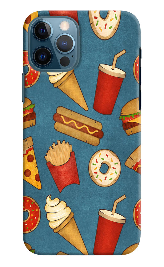 Foodie iPhone 12 Pro Hard Case Back Cover by Casekaro