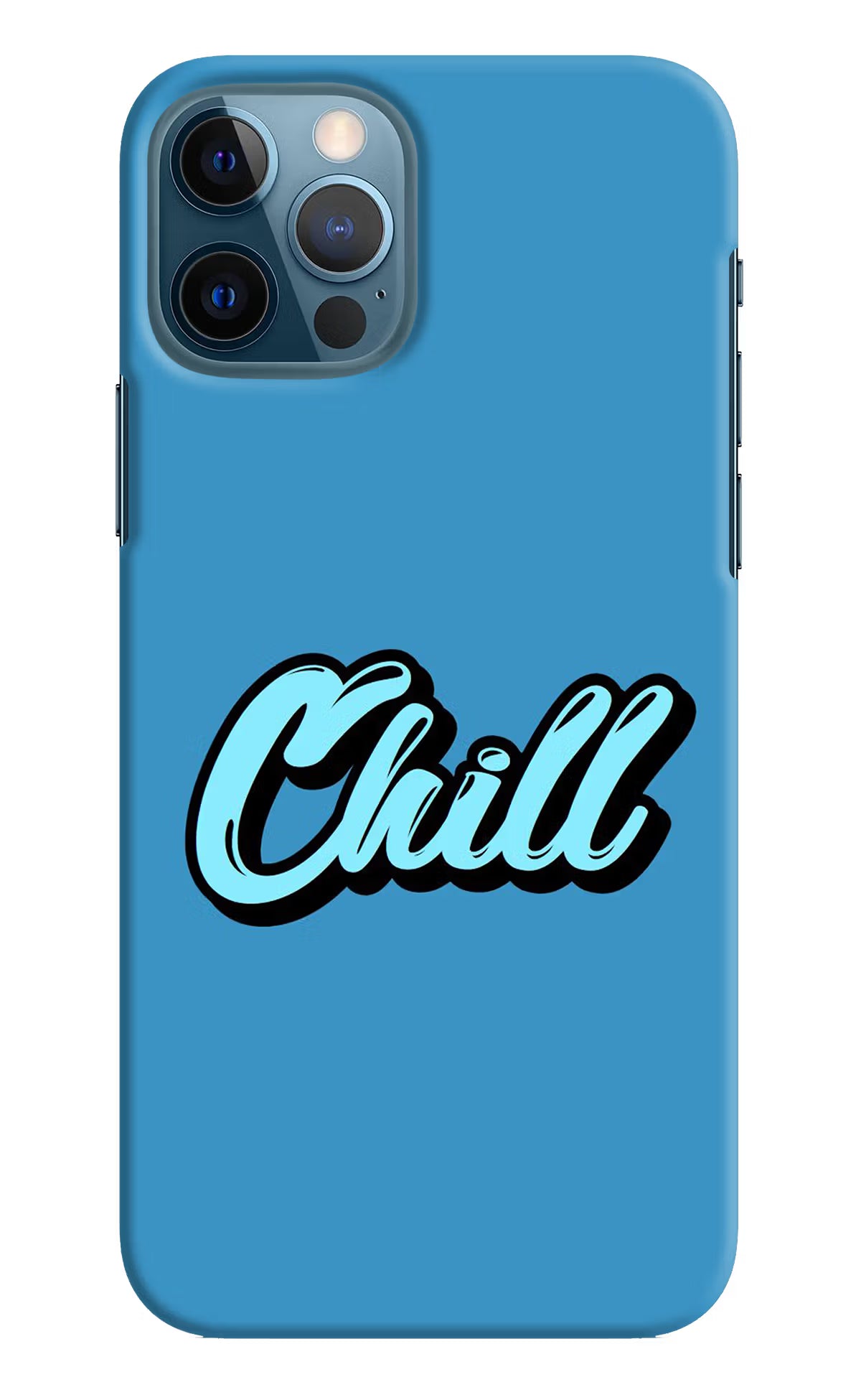 Chill iPhone 12 Pro Hard Case Back Cover by Casekaro