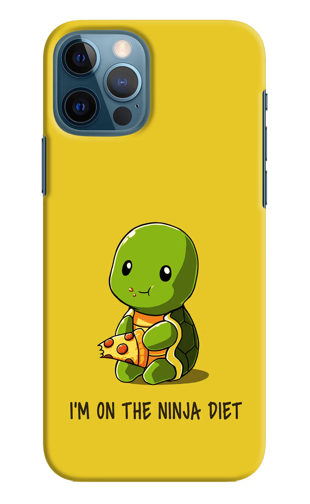 I'm on Ninja Diet iPhone 12 Pro Hard Case Back Cover by Casekaro