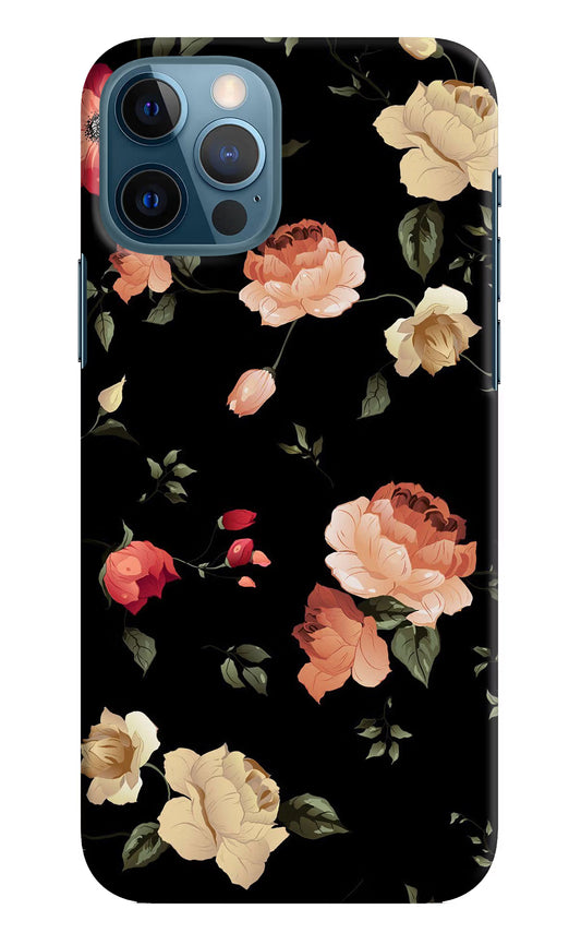 Flowers iPhone 12 Pro Hard Case Back Cover by Casekaro
