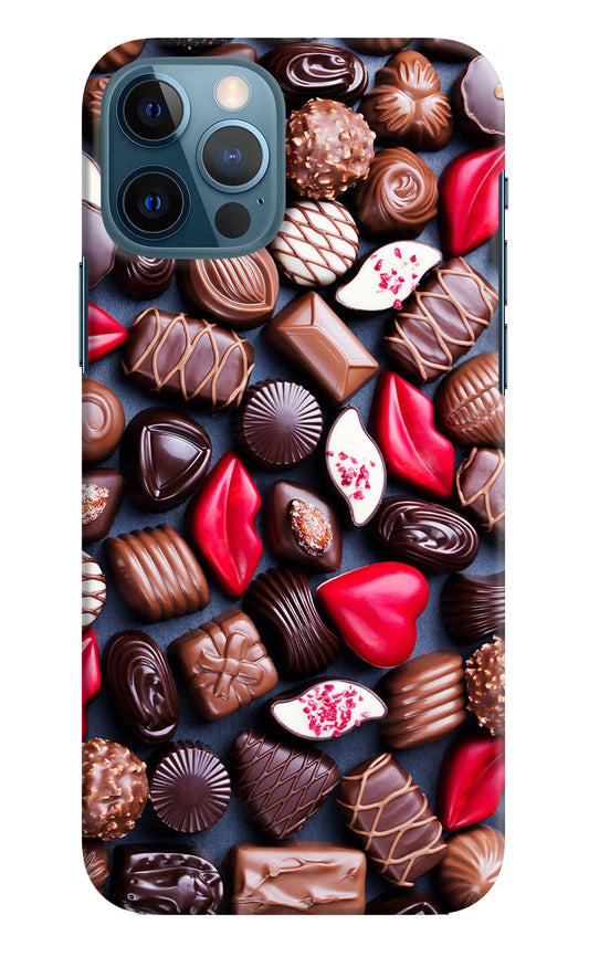 Chocolates iPhone 12 Pro Hard Case Back Cover by Casekaro