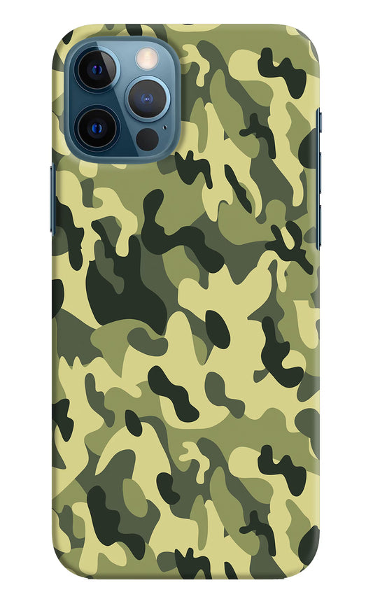 Camouflage iPhone 12 Pro Hard Case Back Cover by Casekaro