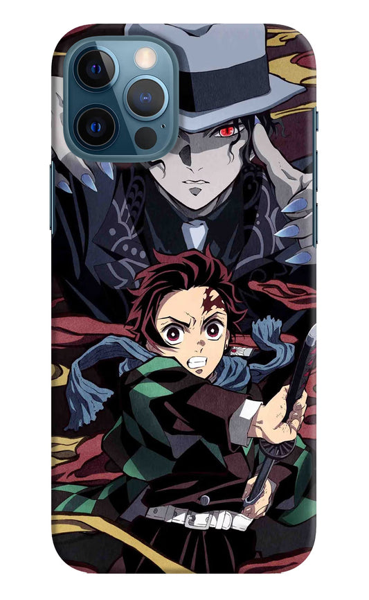 Demon Slayer iPhone 12 Pro Hard Case Back Cover by Casekaro