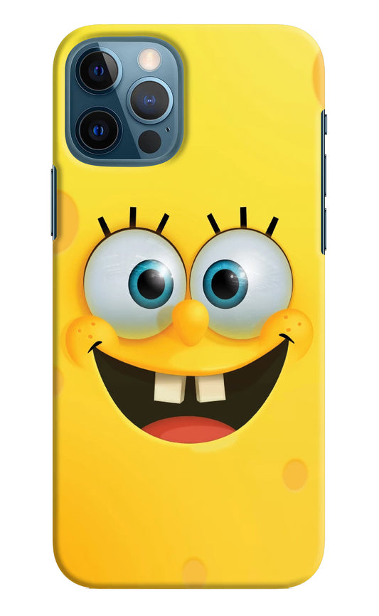 Sponge 1 iPhone 12 Pro Hard Case Back Cover by Casekaro