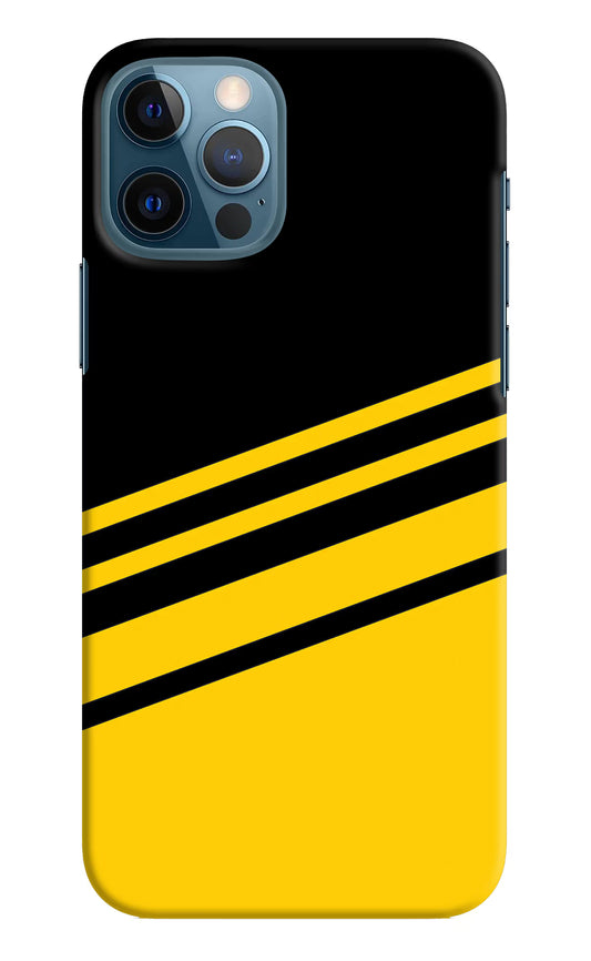 Yellow Shades iPhone 12 Pro Hard Case Back Cover by Casekaro