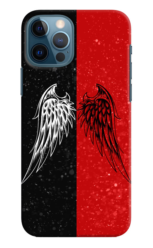 Wings iPhone 12 Pro Hard Case Back Cover by Casekaro