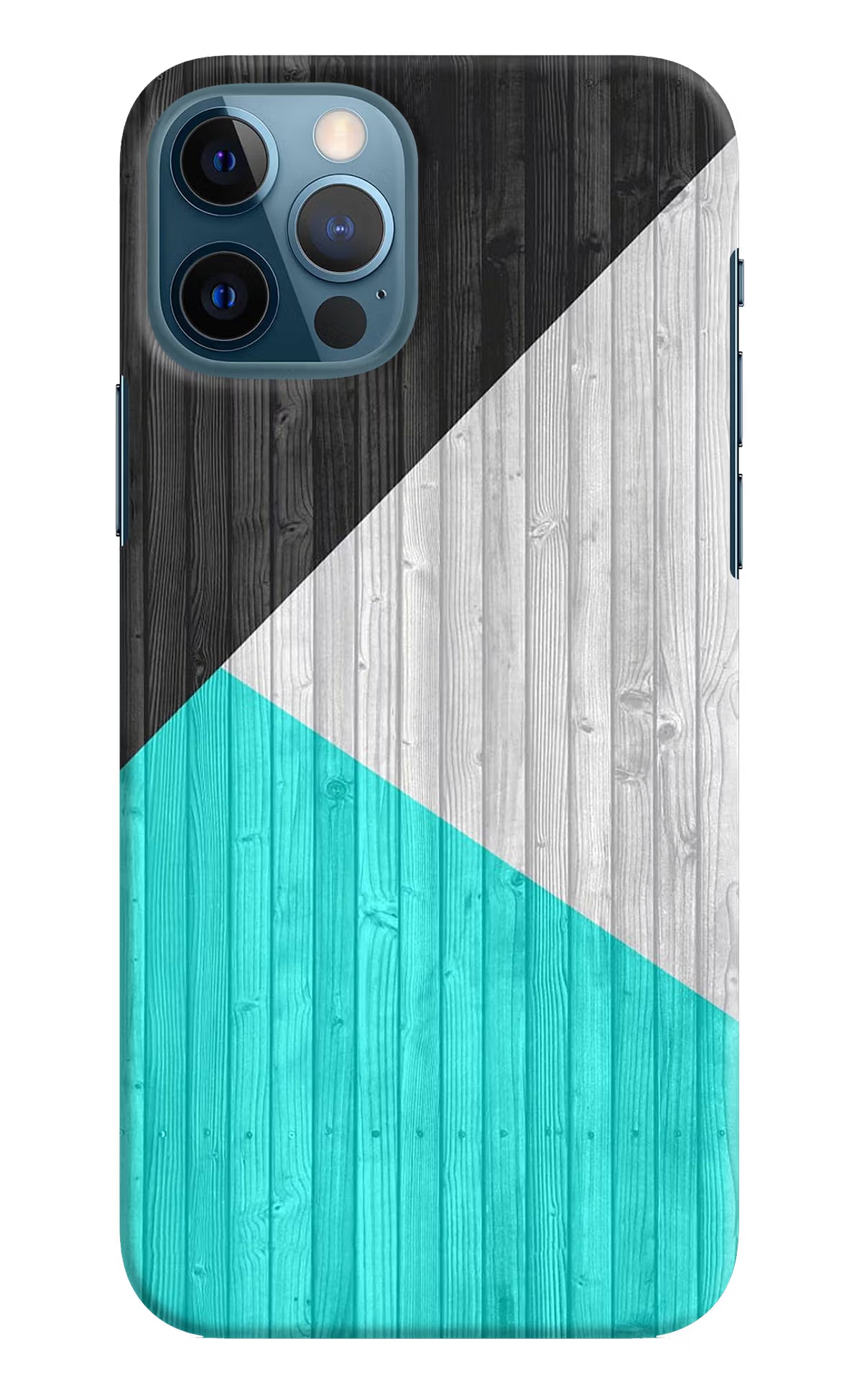 Wooden Abstract iPhone 12 Pro Hard Case Back Cover by Casekaro