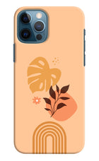Bohemian Art iPhone 12 Pro Hard Case Back Cover by Casekaro