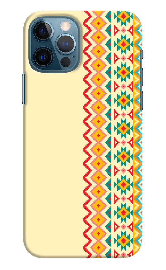 Ethnic Seamless iPhone 12 Pro Hard Case Back Cover by Casekaro