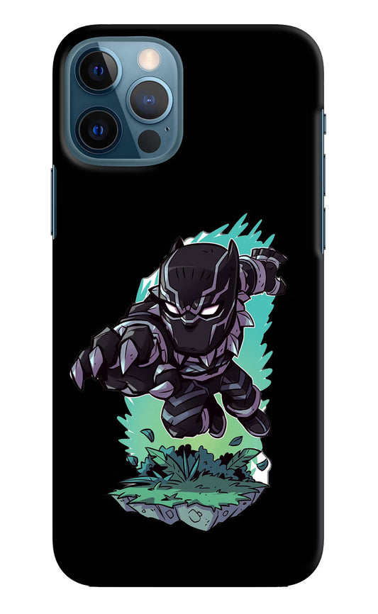 Black Panther iPhone 12 Pro Hard Case Back Cover by Casekaro