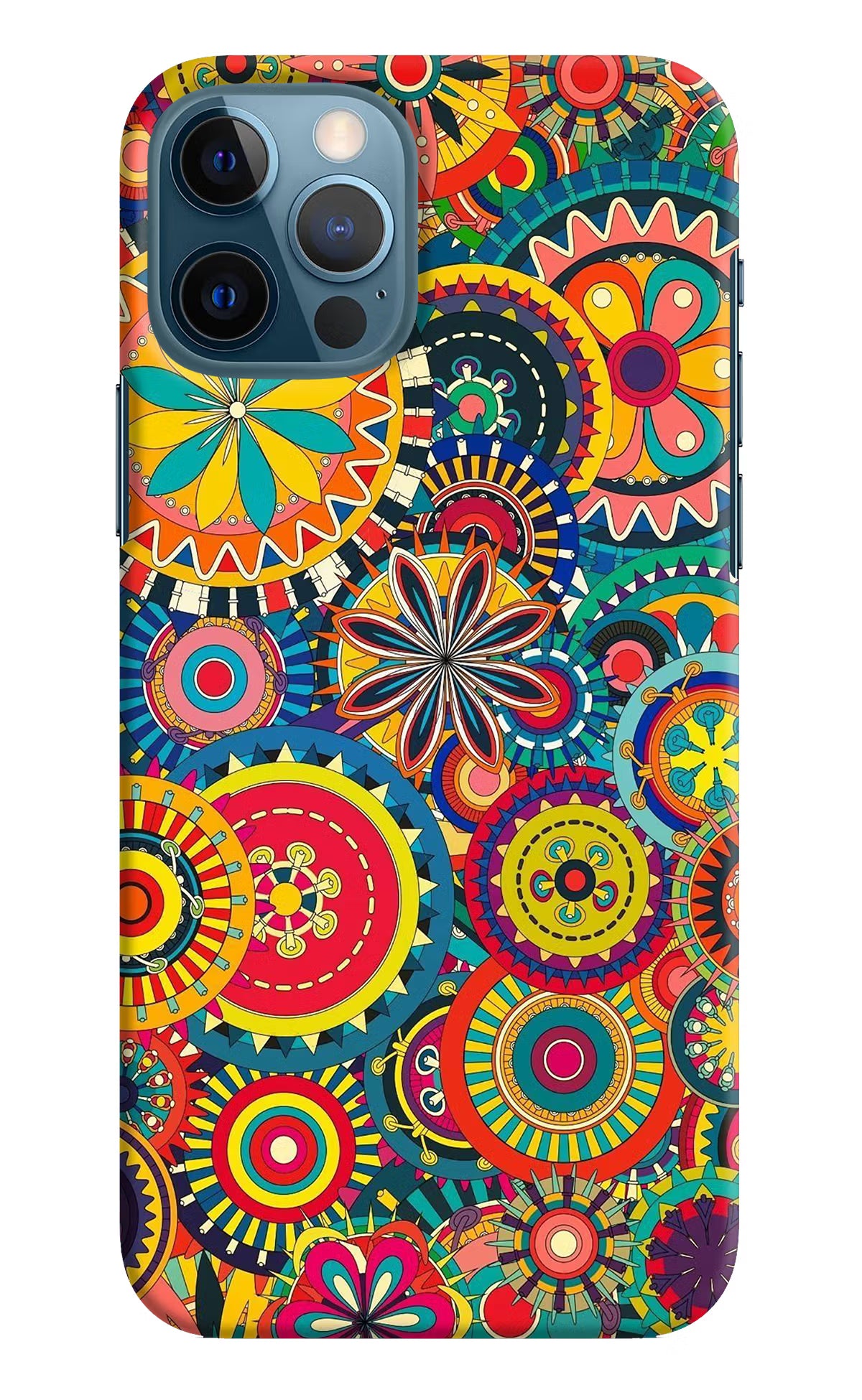 Gol Gol Art iPhone 12 Pro Hard Case Back Cover by Casekaro