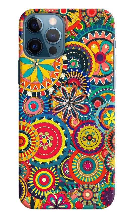 Gol Gol Art iPhone 12 Pro Hard Case Back Cover by Casekaro