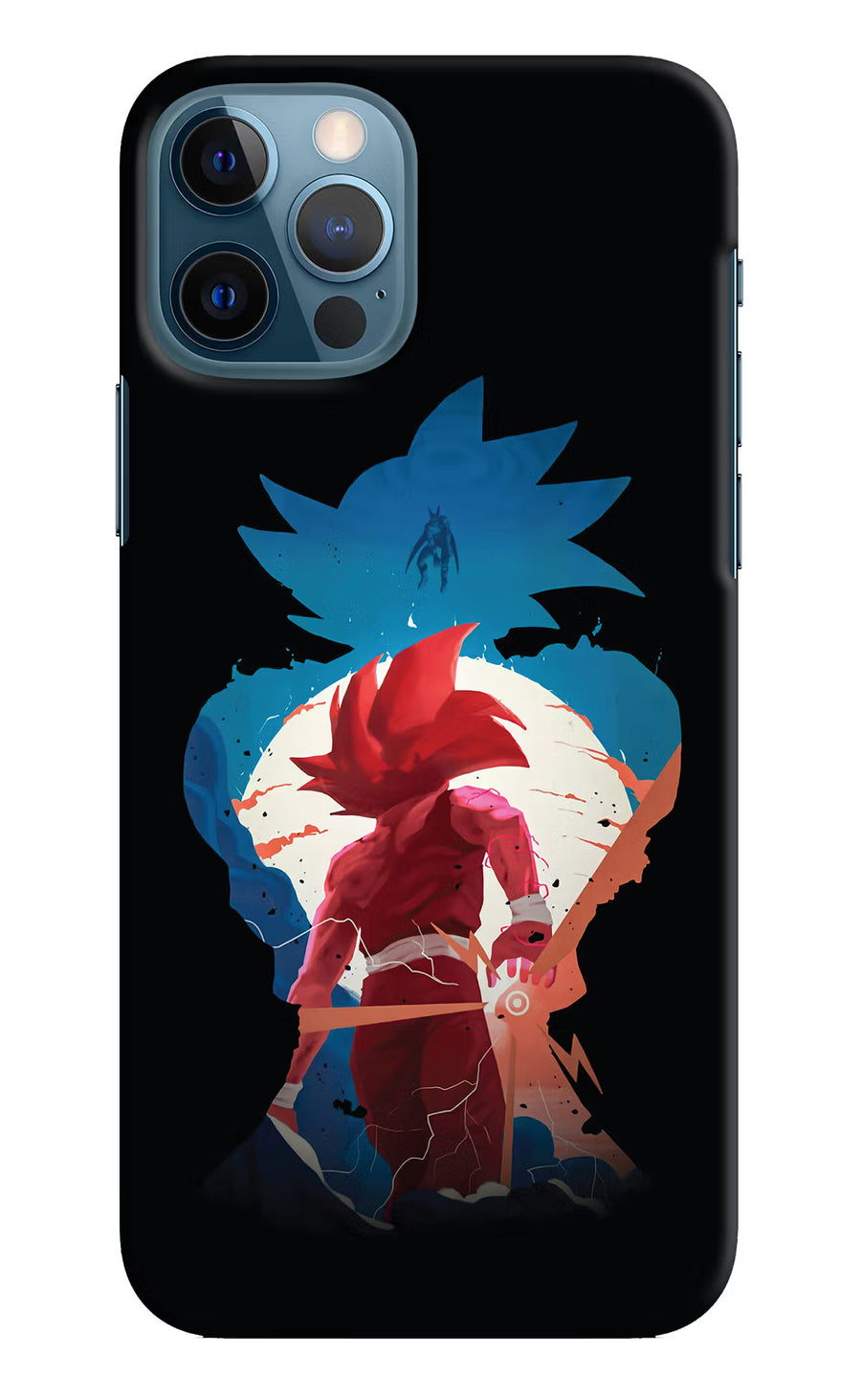 Goku iPhone 12 Pro Back Cover, Hard case