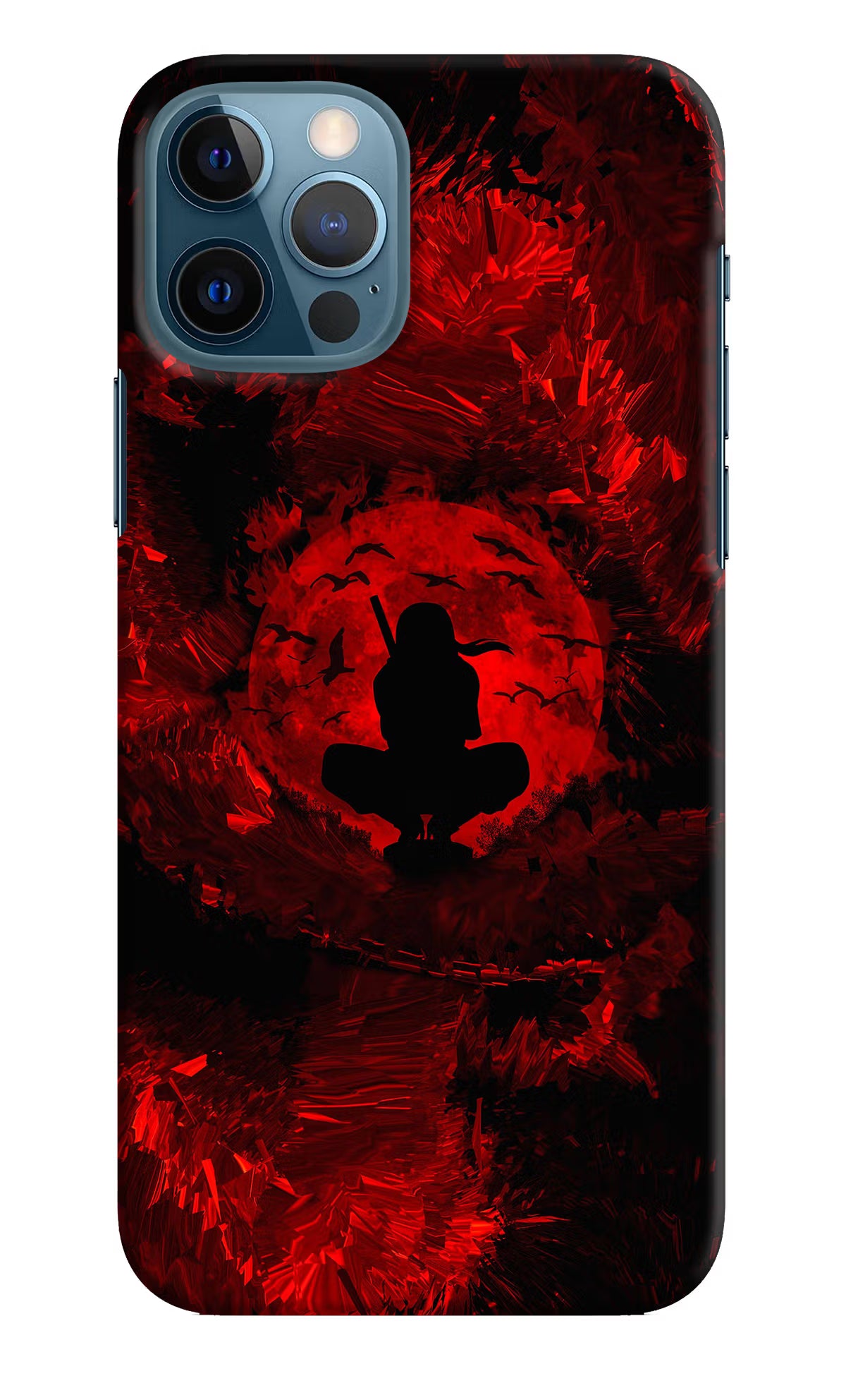 Itachi Uchiha iPhone 12 Pro Hard Case Back Cover by Casekaro