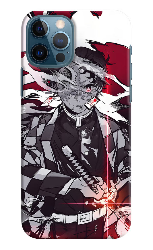 Demon Slayer iPhone 12 Pro Hard Case Back Cover by Casekaro