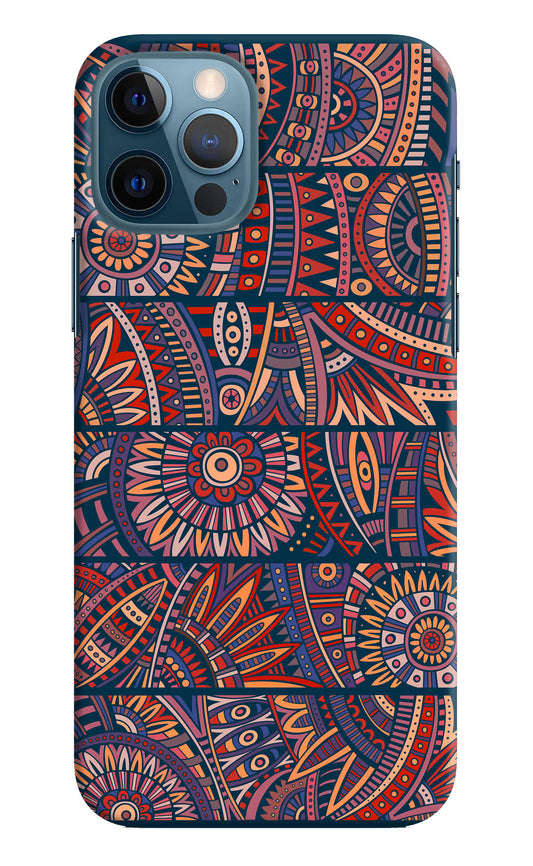 African Culture Design iPhone 12 Pro Hard Case Back Cover by Casekaro