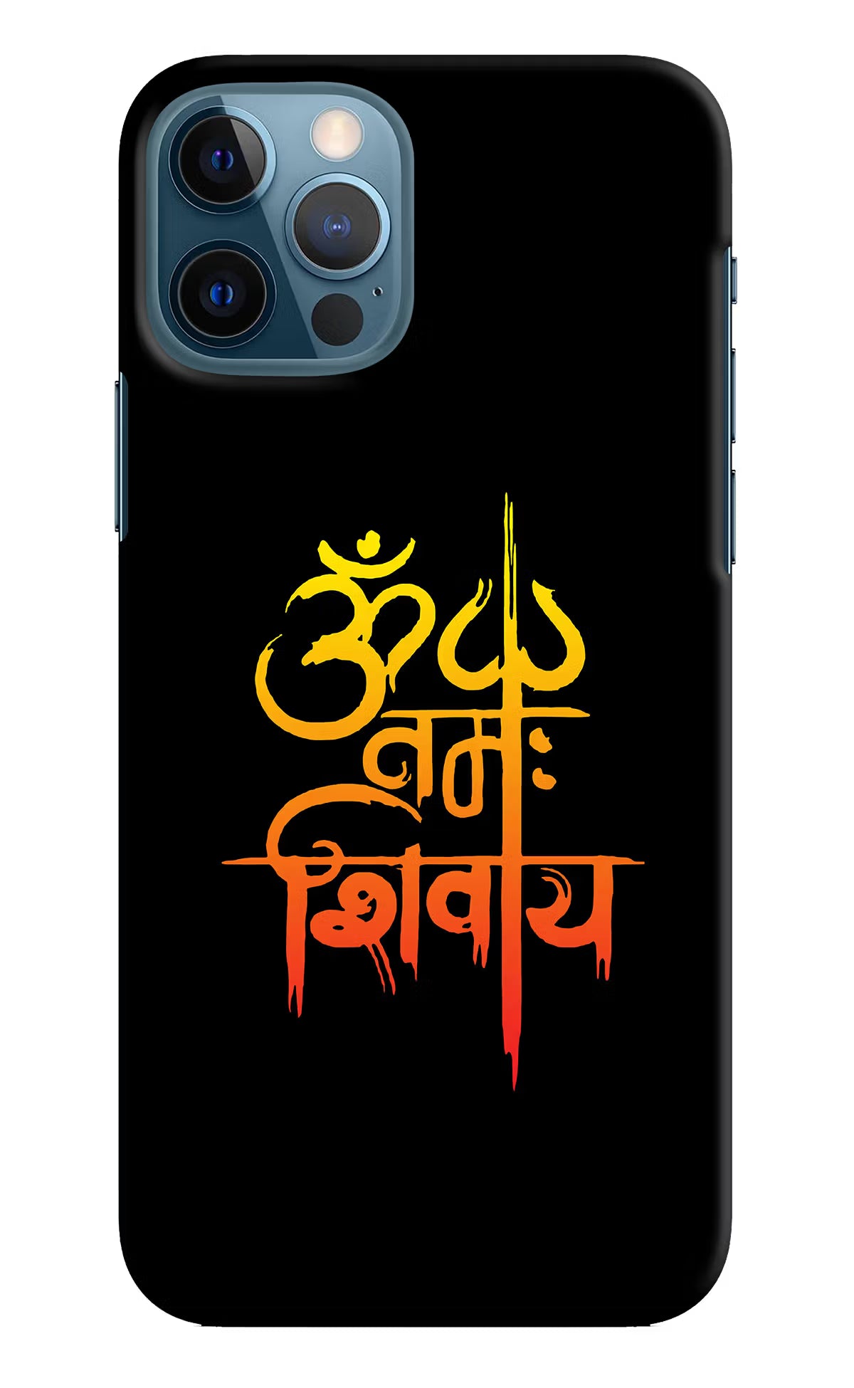Om Namah Shivay iPhone 12 Pro Hard Case Back Cover by Casekaro