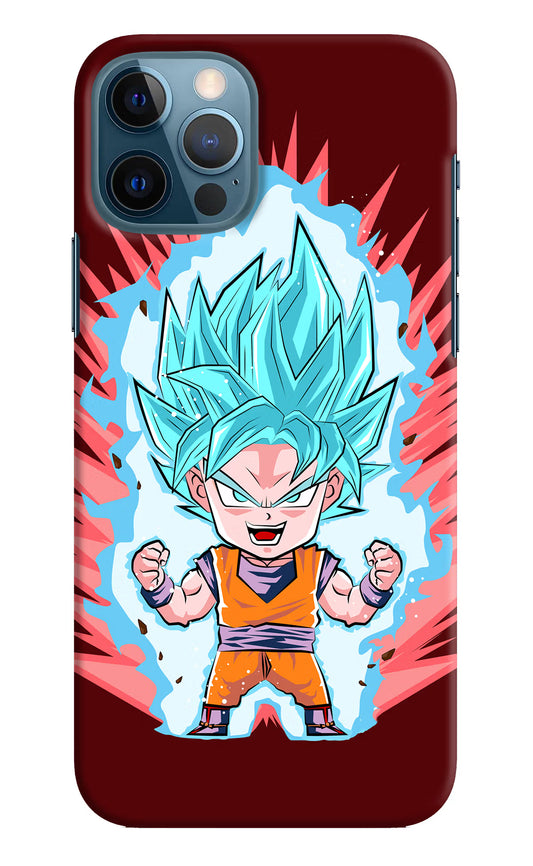 Goku Little iPhone 12 Pro Hard Case Back Cover by Casekaro