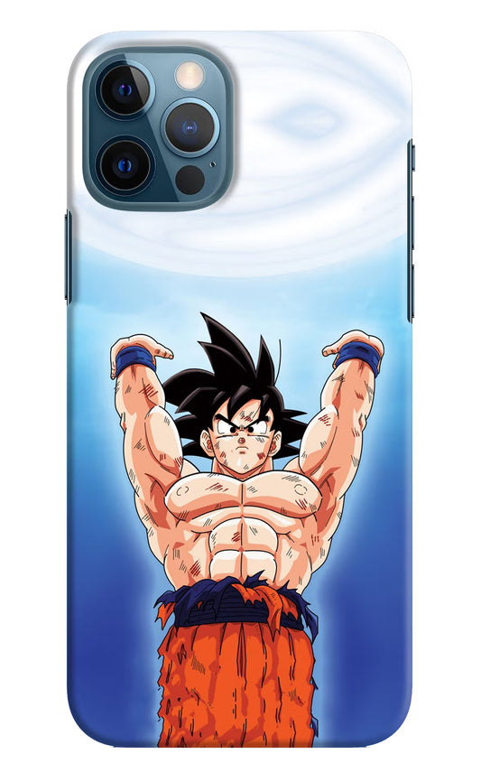 Goku Power iPhone 12 Pro Hard Case Back Cover by Casekaro