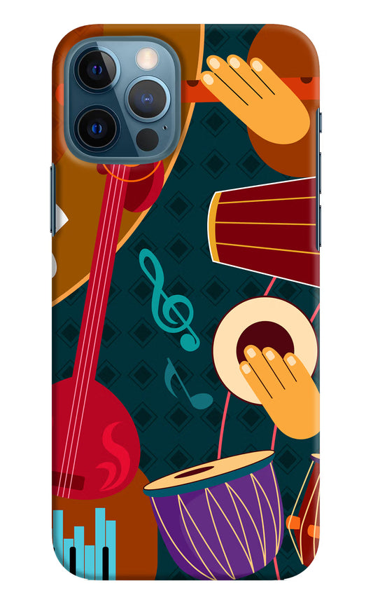 Music Instrument iPhone 12 Pro Hard Case Back Cover by Casekaro