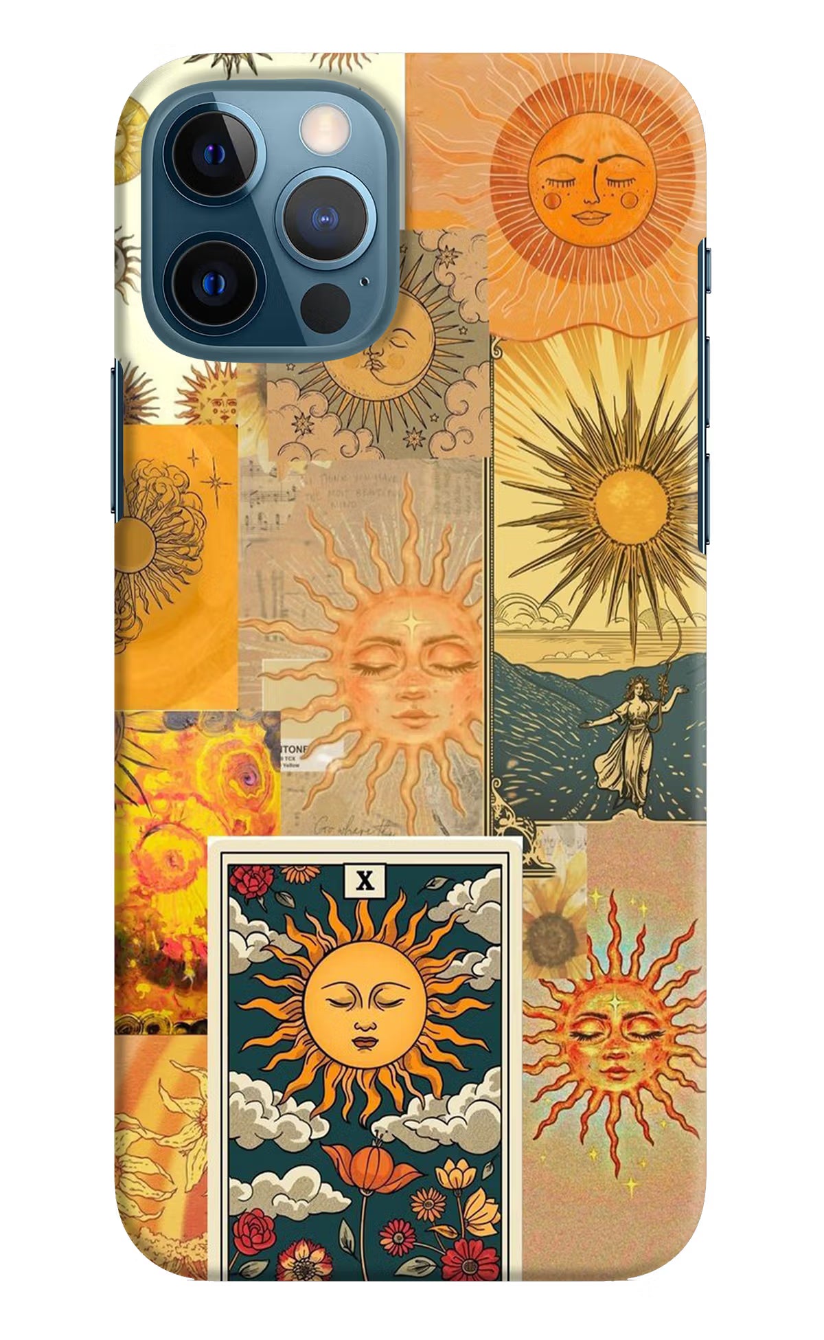 Sun iPhone 12 Pro Hard Case Back Cover by Casekaro