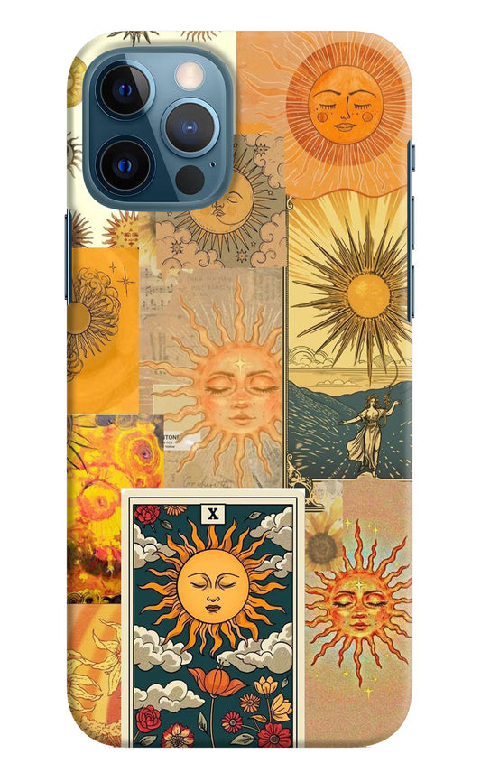 Sun iPhone 12 Pro Hard Case Back Cover by Casekaro