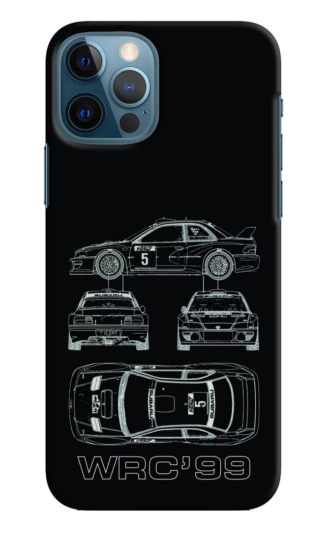 WRC'99 iPhone 12 Pro Hard Case Back Cover by Casekaro