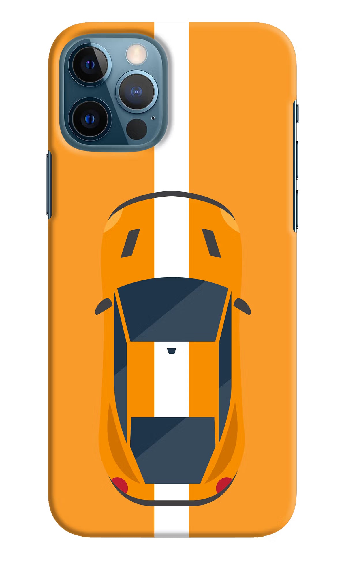 Highway Pursuit iPhone 12 Pro Hard Case Back Cover by Casekaro