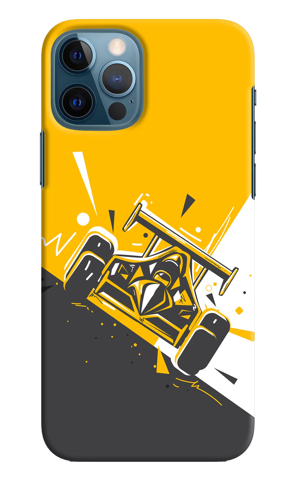 Track King iPhone 12 Pro Hard Case Back Cover by Casekaro