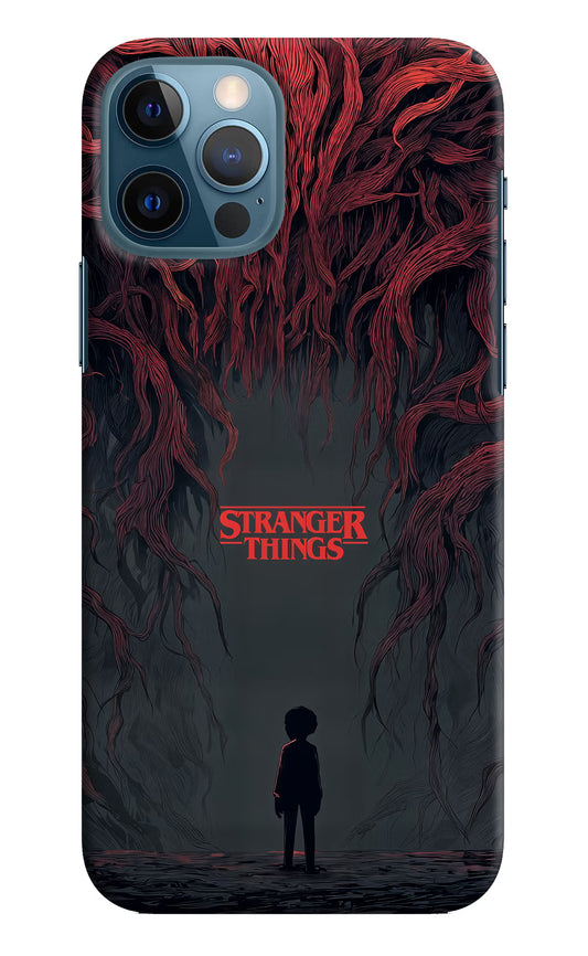 Ordinary Things Dark Side iPhone 12 Pro Hard Case Back Cover by Casekaro