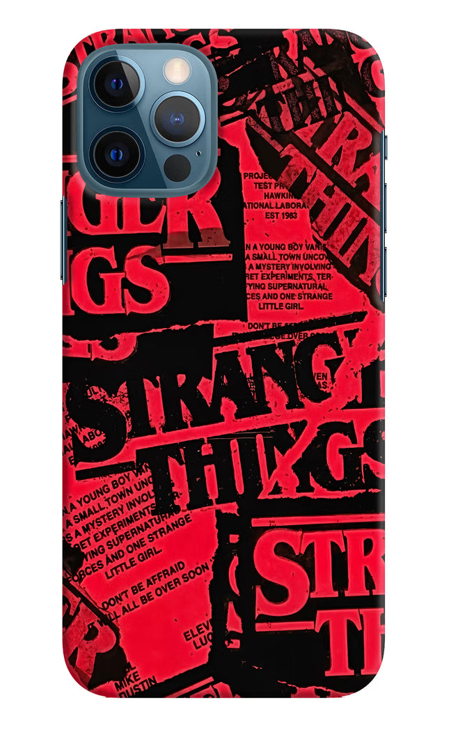 Ordinary Things iPhone 12 Pro Hard Case Back Cover by Casekaro
