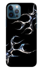 Chrome Tribal iPhone 12 Pro Hard Case Back Cover by Casekaro